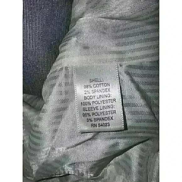 Banana Republic Women's Gray Stretch Blazer Single Button Size 4 - Picture 6 of 10